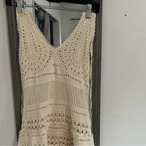 Haulter style crocheted dress